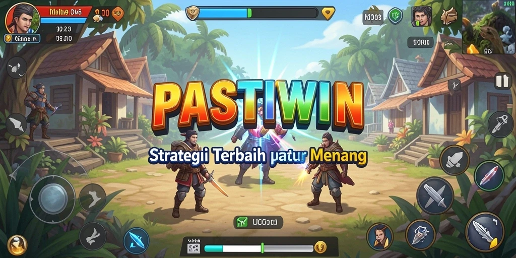 Tampilan gameplay yang menantang di PASTIWIN untuk pecinta strategi.