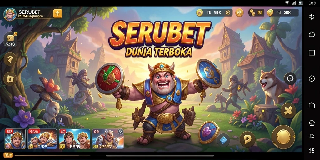 Tampilan gameplay <strong>SERUBET</strong> yang memukau dalam dunia Open World.