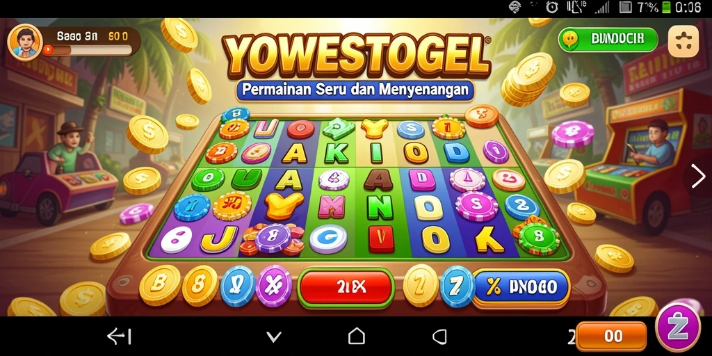 Tampilan gameplay seru YOWESTOGEL dengan berbagai mode Bingo.